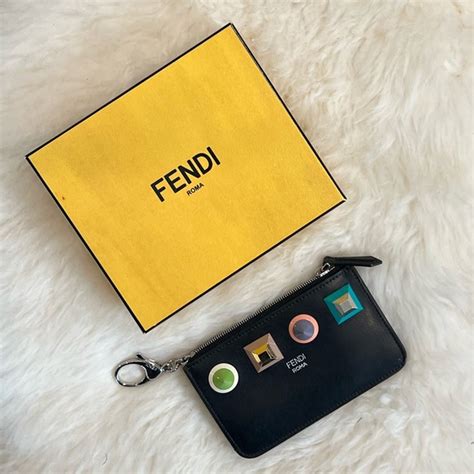 fendi roma key pouch|fendi key ring pocket.